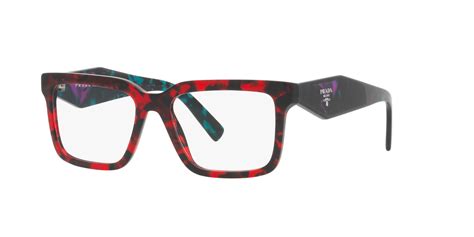 prada vpr10u 54 20 c70-101 145|Prada VPR10Y Rectangle Glasses .